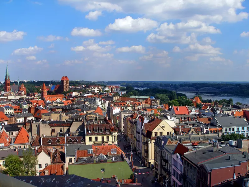 Toruń's medieval Old Town or Starówka is on the UNESCO World Heritage List.