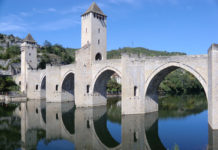known as the finest medieval fortified bridge in France.
