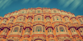 The Hawa Mahal ( also known as “Palace of Breeze”) is a palace in the city of Jaipur in India