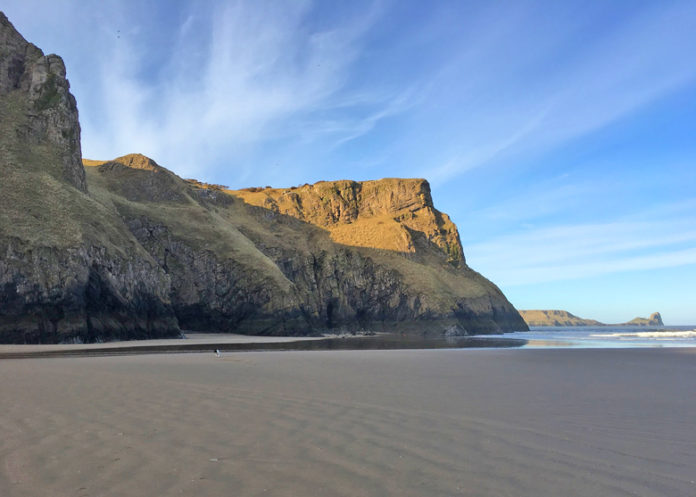 Rhossili Beach is for many the jewel of Gower, a peninsula in South Wales
