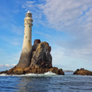 The island and the lighthouse are now famous because they are a major crossing point of the Fastnet Race, a well-known sailing race