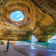 The Benagil Cave is considered one of the most spectacular places in Portugal.