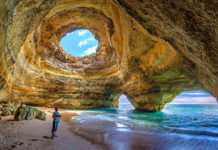 The Benagil Cave is considered one of the most spectacular places in Portugal.