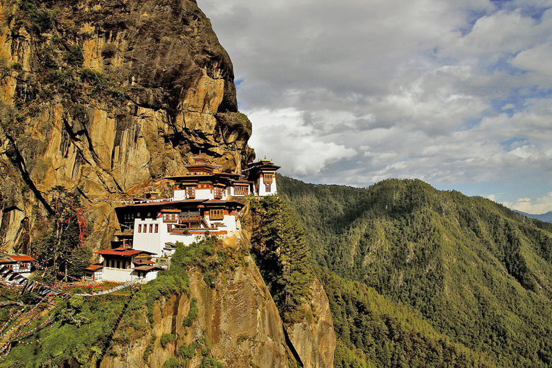 Taktshang is a most famous Buddhist monastery complex in Bhutan