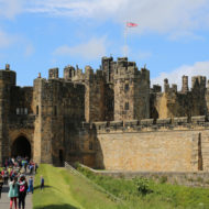 Alnwick Castle is a castle and country house in Alnwick in the English county of Northumberland