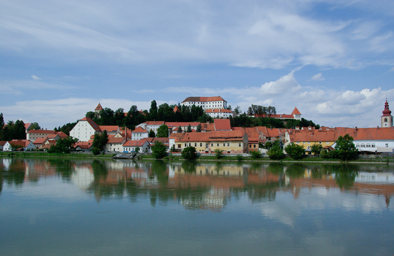 Ptuj is an ancient city of Slovenia. It is located on the Drava, downstream from Maribor