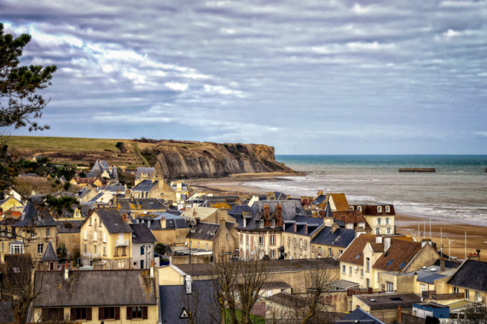 The city stretches along the coastal region called Gold Beach, codename put during the landing of D-Day by Allied forces during World War II. Arromanches was selected as one of the sites for the construction of two Mulberry ports