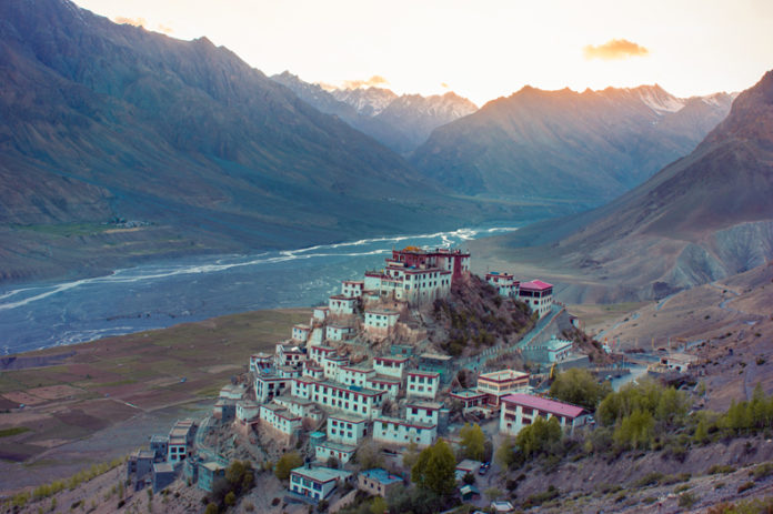 Key Monastery or Key Gompa is a Tibetan Buddhist monastery located at an altitude of 4,116 meters, on the heights of a hill near the Spiti River in the Spiti Valley in Himachal Pradesh. India.