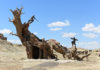 Ghost Town Scenic Area is 6 km from the suburb of Wuerhe. As a national-level AAAA scenic area, Being one of the few typical wind erosion landscapes in the world