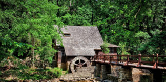 This is a historic mill built by Robert Jemison Jr. who was also known as the "Father of Birmingham"