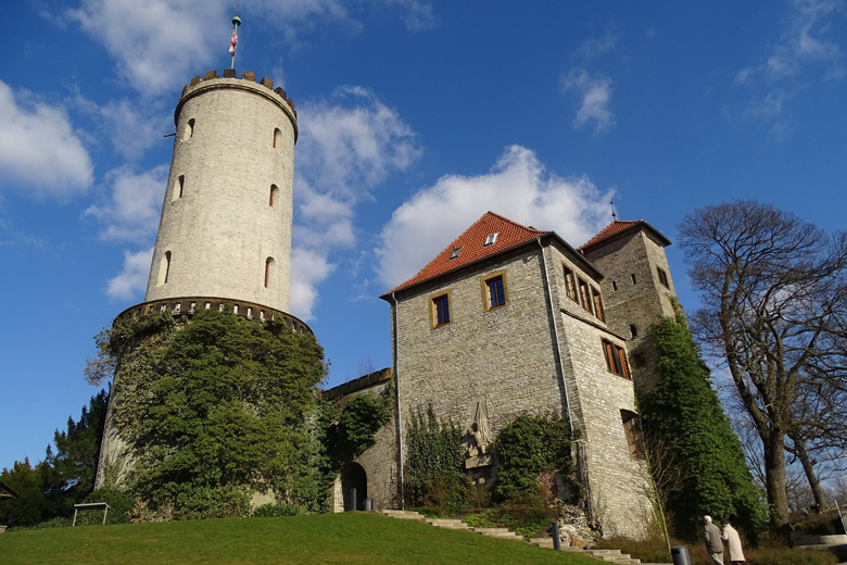 the Sparrenburg is the landmark of the city and a popular destination for Bielefeld and its visitors