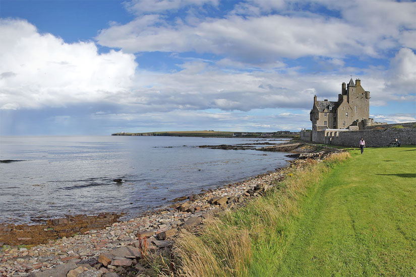 Ackergill Castle, also called Ackergill Tower, is a castle located in Sinclair Bay