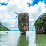 Since 1981, Koh Tapu has been protected by Phang Nga National Marine Park. Since 1998, a ban has been imposed on approaching long-tailed boats and boats to the island
