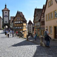 Rothenburg on the Tauber River is rightfully considered one of the most authentic and photogenic old cities in Bavaria.
