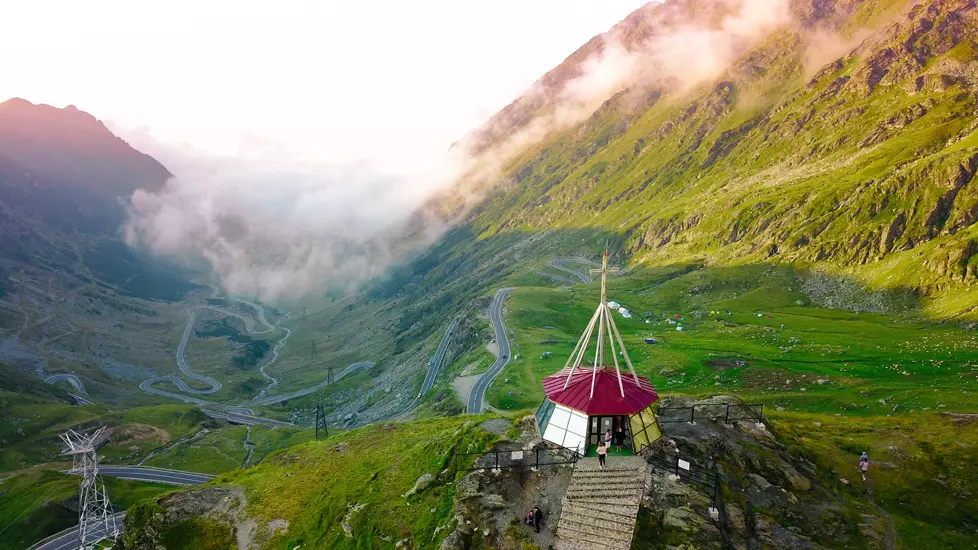 Today this highway is considered one of the most beautiful roads in the world and is one of the landmarks of Romania.