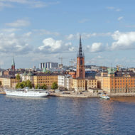 Gamla stan is the old town of the Swedish capital Stockholm, located on the island of Stadsholmen
