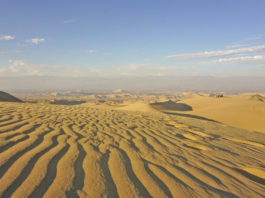 Ica Dunes or Ica desert is an area of the Peruvian coast