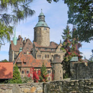 Czocha Castle is a defensive border castle located in the village of Sucha in the commune of Lesna in southwestern Poland.