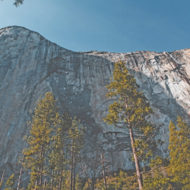 El Capitan is a prominent rocky outcrop in Yosemite National Park in the US state of California.