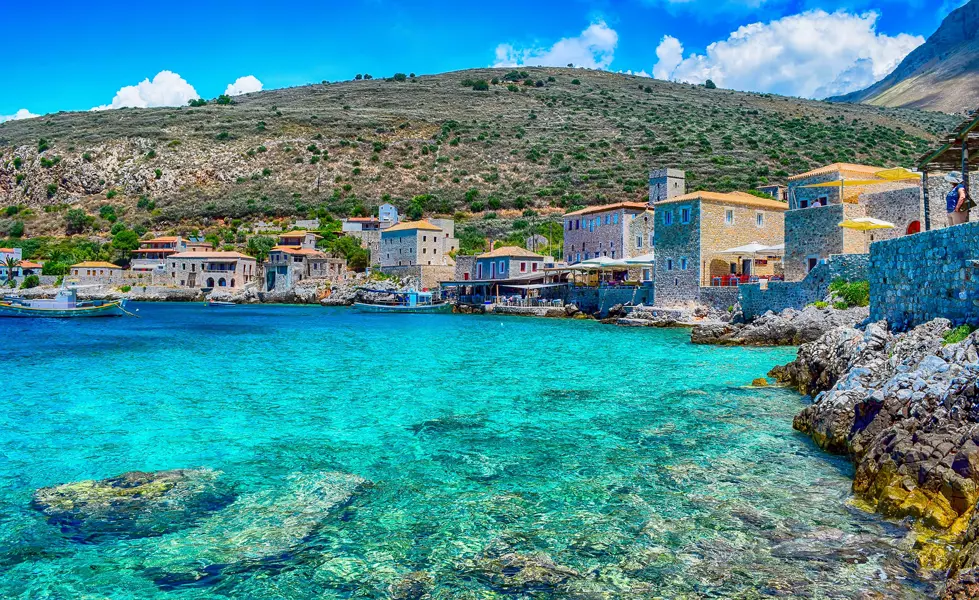 Limeni is a seaside village of Mani.The Mani is a stretch of land in the south of the Greek peninsula Peloponnese