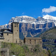 Torla is a picturesque village in the comarca of Sobrarbe, in the province of Huesca, in the autonomous community of Aragon in Spain.
