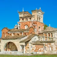 The Church of Agia Fotini Mantineias is a church located opposite the archeological site of Mantineia in Arcadia,part of the administrative region of Peloponnese , one of the regional units of Greece.
