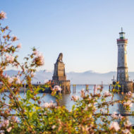 The Lindau Lighthouse is the southernmost lighthouse in Germany, at Lindau ,a town and island on the eastern side of Lake Constance,in Germany.