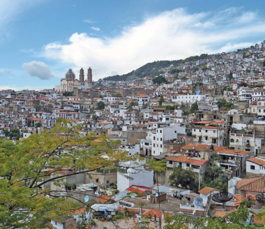 Taxco de Alarcón or simply Taxco is a small city in the north of the state of Guerrero in Mexico.