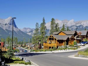 Canmore is a Canadian town, located in the west of the province of Alberta. It is off the Trans-Canada Highway west of Calgary, Alberta's largest city.