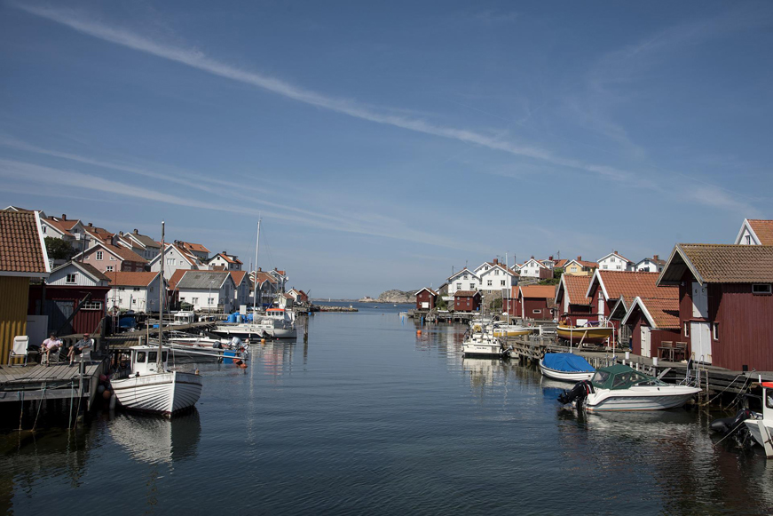 Gullholmen is a town and island in the municipality of Orust in the Bohuslän landscape and the Västra Götalands län county in Sweden.