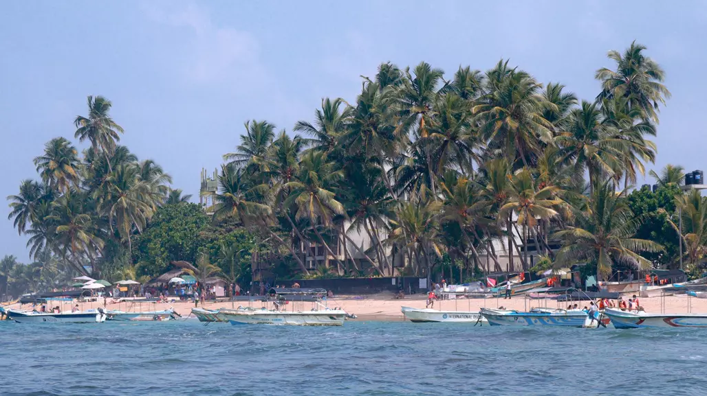 Hikkaduwa is a small coastal town and popular resort on the west coast of Sri Lanka.