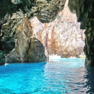 The Blue Cave Masua , Grotta Azzurra ,Sardinia