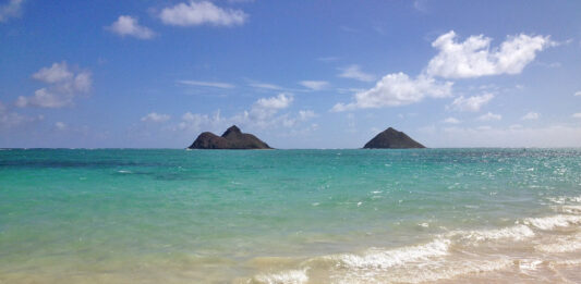 Lanikai Beach is a beach located in Kailua, on the east coast of Oahu, Hawaii,United States.