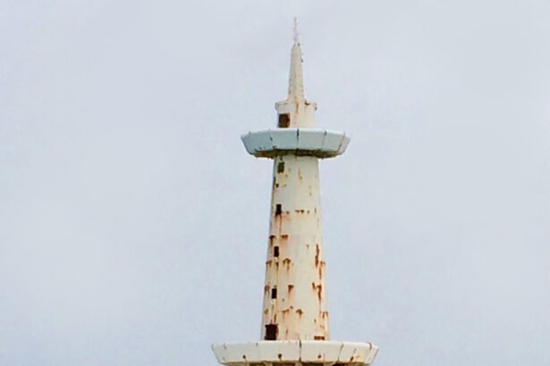 The abandoned Coral World underwater observatory , Nassau, Bahamas
