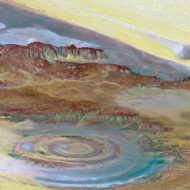 The Eye of the Sahara or The Richat structure, Mauritania