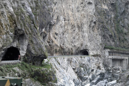 Taroko Gorge is a canyon located in Hualien County, on the east coast of Taiwan.