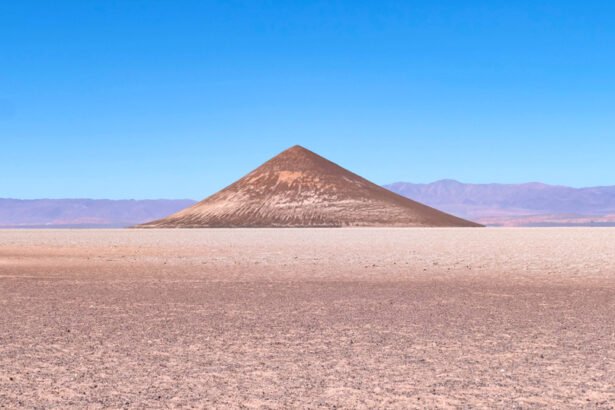The Cono de Arita - Arita Cone is a large, almost perfect, conical geoform located at the southern end of the Arizaro salt flat, in north-western Argentina.