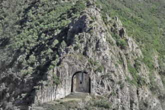 Kapilikaya Rock Tomb is a Hellenistic tomb in The province of Çorum, Turkey.