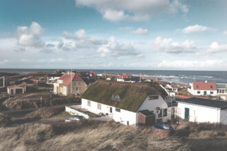 Klitmøller is a small, old fishing village on the coast in northwestern Jutland in Denmark. Today Klitmøller is one of the most famous surfing areas in Europe
