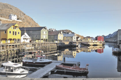 Nyksund is a small fishing village in Norway, in the Vesterålen Islands, in the county of Nordland, about 10 kilometers from Myre.