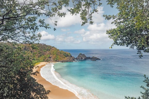 Baia do Sancho is a small picturesque beach in the bay with the same name on Fernando de Noronha archipelago, in the state of Pernambuco, Brazil.