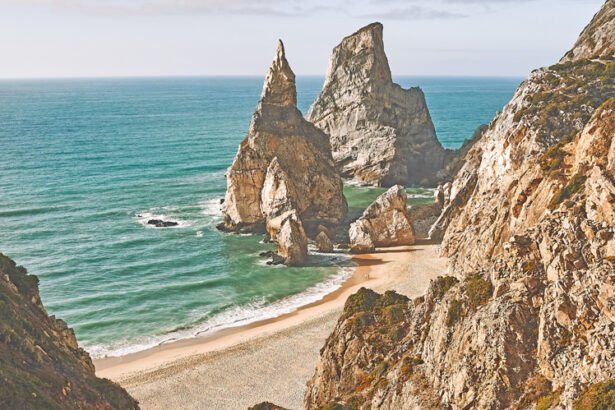 Ursa Beach - Praia da Ursa is a wonderful Scenic is the westernmost european beach near to Cabo da Roca cape , Portugal.