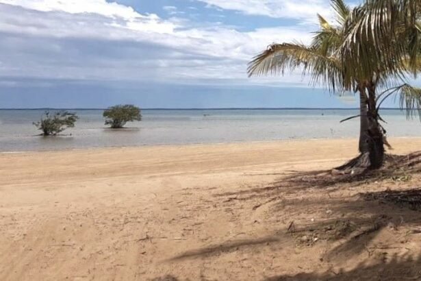 Barra Beach located in Inhambane Province,in Cape Barra in the southern part of the Mozambique, 400 km northeast of Maputo, the capital of the country.
