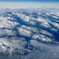 The Grand Canyon of Greenland is a very large gorge located under the Greenland ice sheet