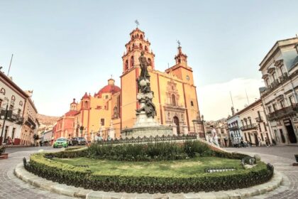 Basílica Colegiata de Nuestra Señora de Guanajuato is a Roman Catholic basilica located in the Plaza de la Paz in the center of Guanajuato, Mexico.
