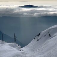 Kanin is famous as the highest ski center in Slovenia - 2,293 meters located on the slopes of Kanin and crossing the Nevejska sedlo on the Slovene-Italian border.