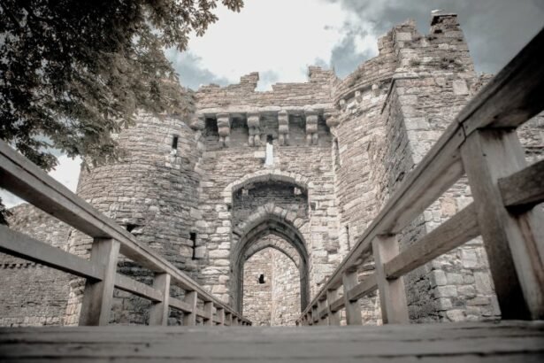 Beaumaris Castle is the ruins of a medieval castle in the town of the same name on the island of Anglesey in Wales ,United Kingdom.