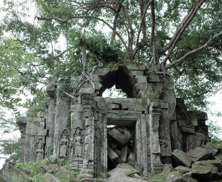 Beng Mealea is a Hindu temple ruin from the Angkor Wat period, in Svaileo District, Siem Reap Province, Cambodia.