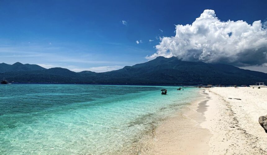 Camiguin is a pear-shaped volcanic island which is located in the Sea of Mindanao in the southern part of the Philippines.