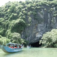 Phong Nha Cave is a cave in Quang Binh Province, Vietnam. It is located in the Phong Nha-Kẻ Bàng National Park.